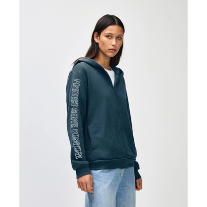 Protect Serve Conquer Zip-up Hoodie