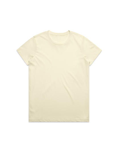 PROTECT SERVE CONQUER LADIES TEE - BLACK LOGO