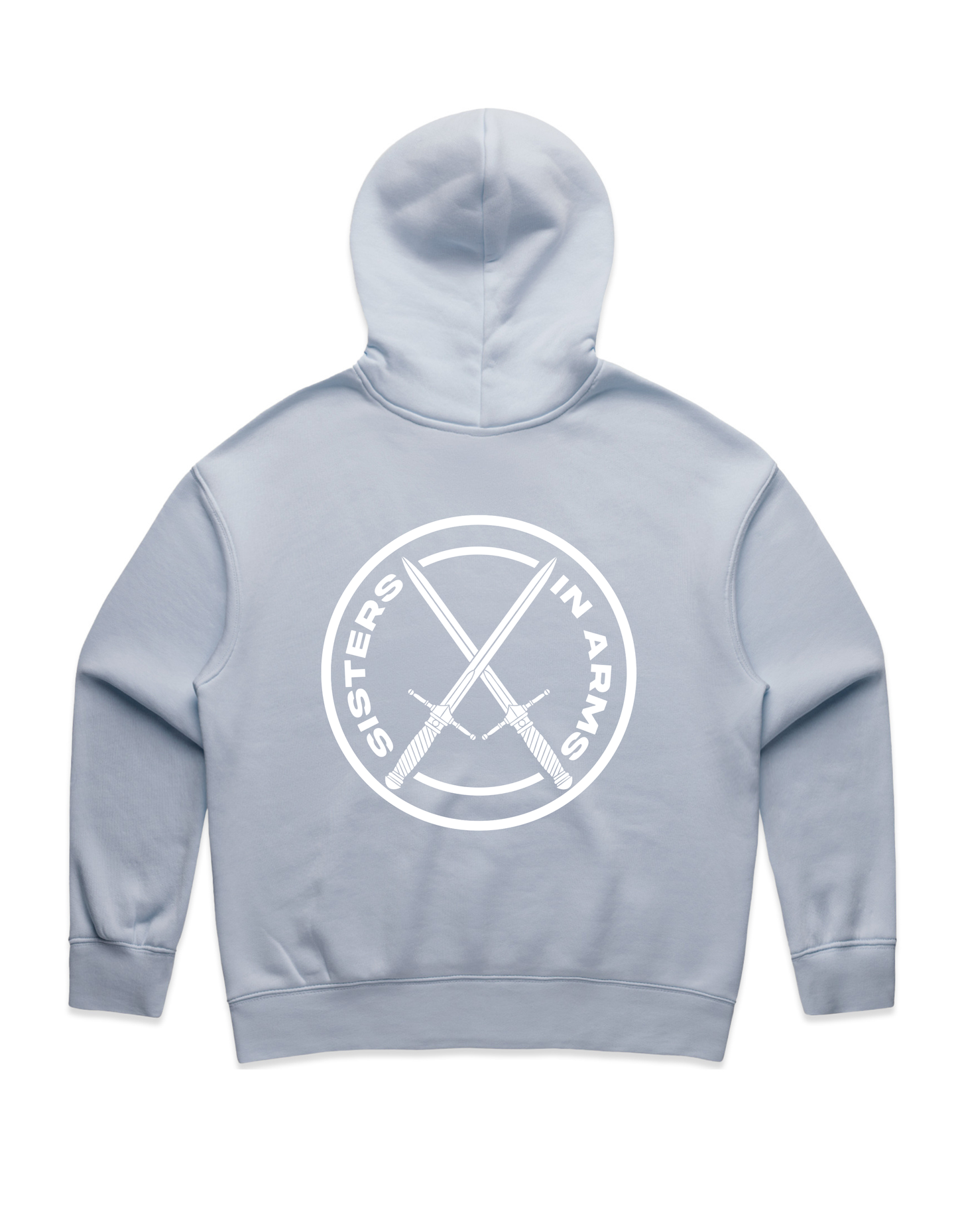 PROTECT SERVE CONQUER HOODIE - WHITE LOGO