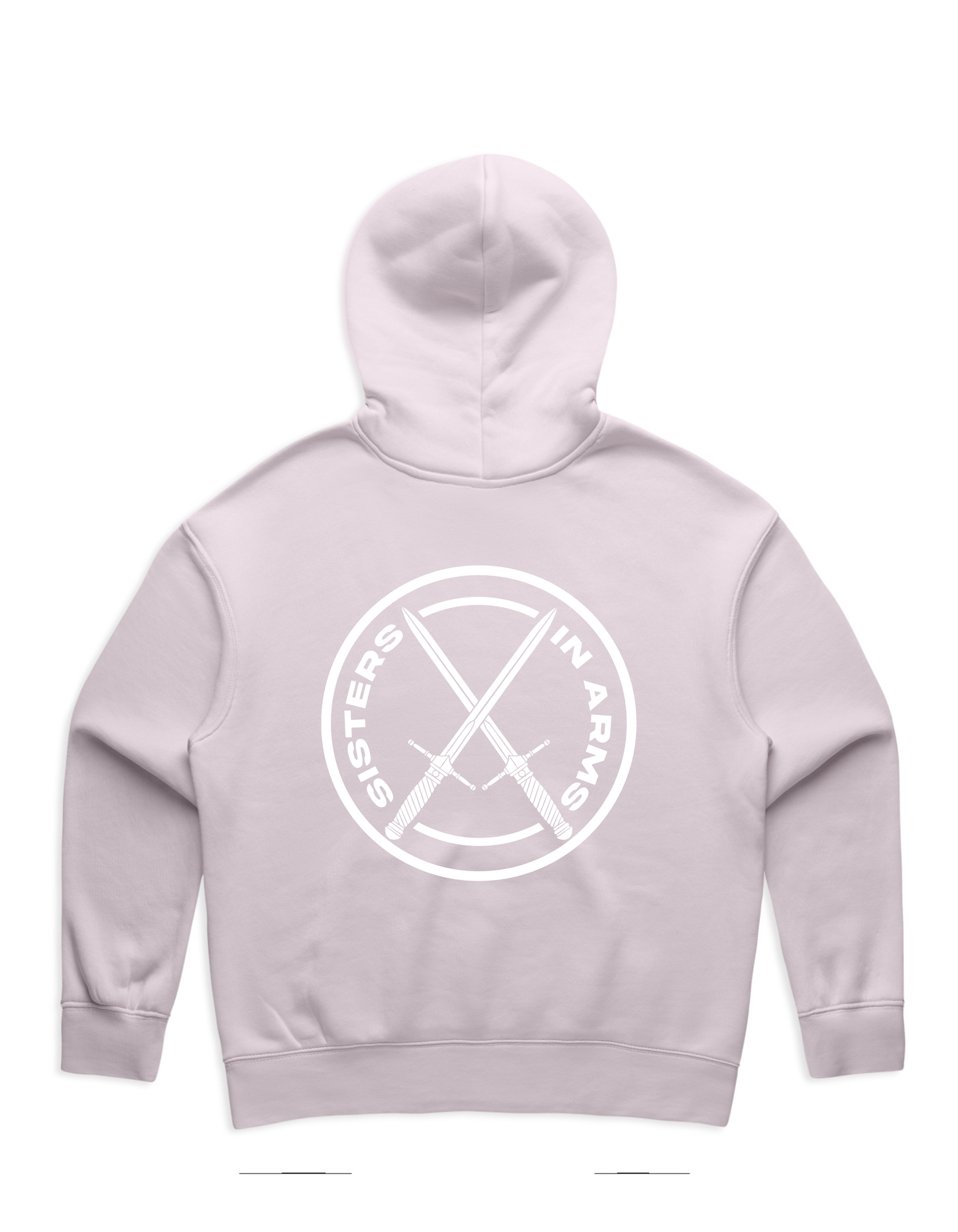 PROTECT SERVE CONQUER HOODIE - WHITE LOGO