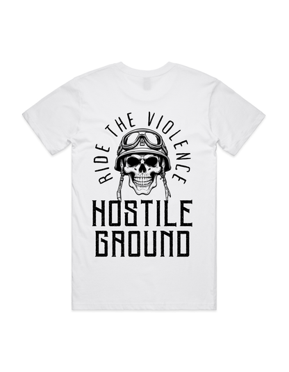 RIDE THE VIOLENCE TEE - BLACK