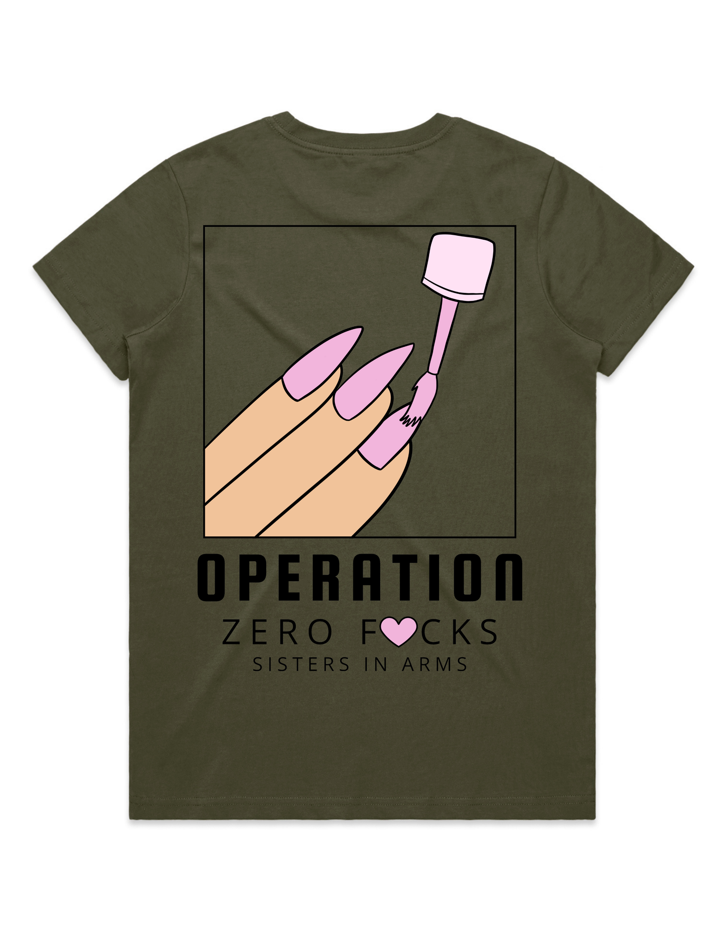 ZERO FCKS LADIES TEE