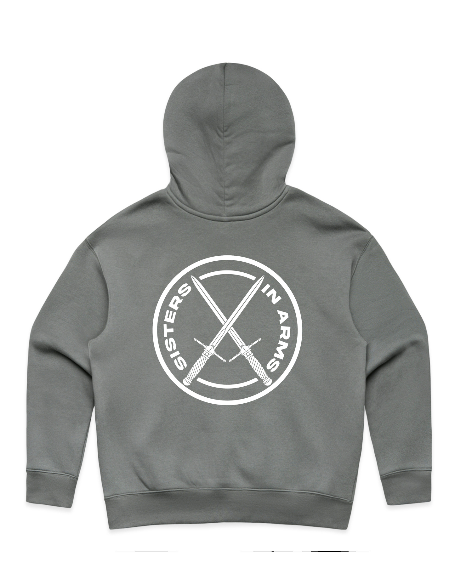 PROTECT SERVE CONQUER HOODIE - WHITE LOGO