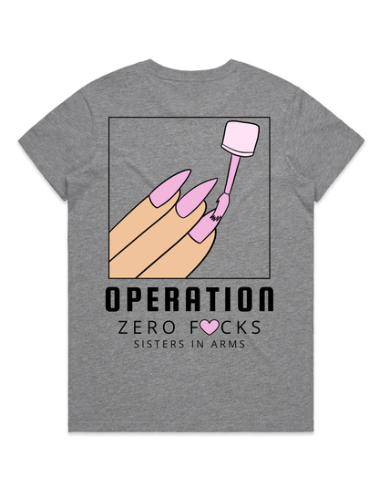ZERO FCKS LADIES TEE