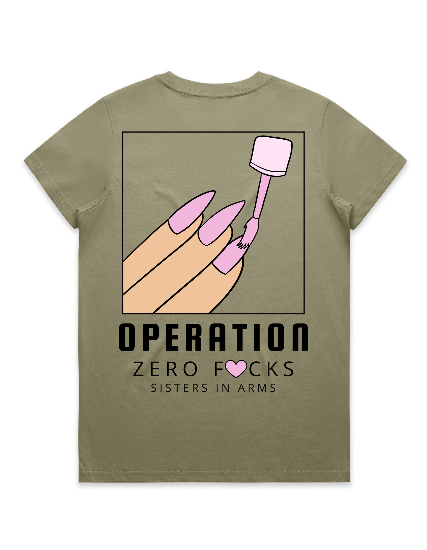 ZERO FCKS LADIES TEE