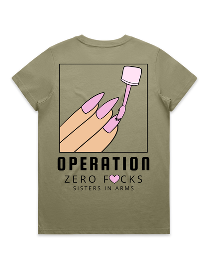 ZERO FCKS LADIES TEE