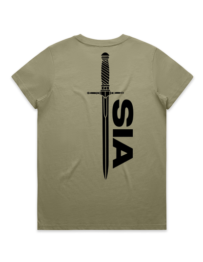 BAYONET LADIES TEE - Black logo