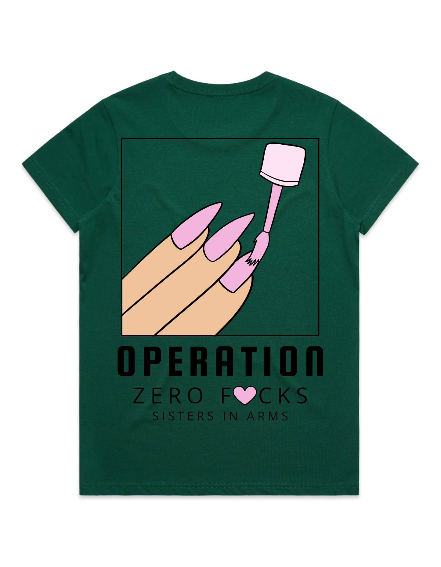 ZERO FCKS LADIES TEE