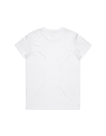 PROTECT SERVE CONQUER LADIES TEE - BLACK LOGO