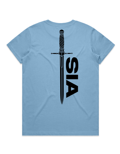 BAYONET LADIES TEE - Black logo