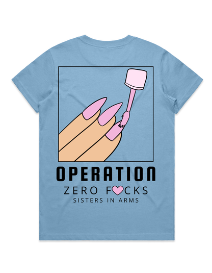 ZERO FCKS LADIES TEE