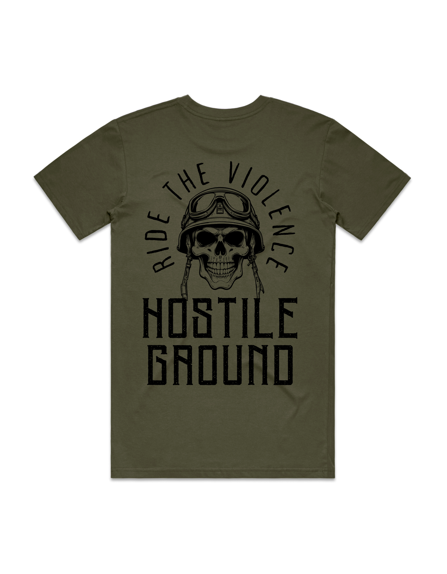 RIDE THE VIOLENCE TEE - BLACK