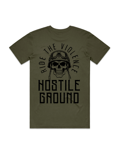 RIDE THE VIOLENCE TEE - BLACK