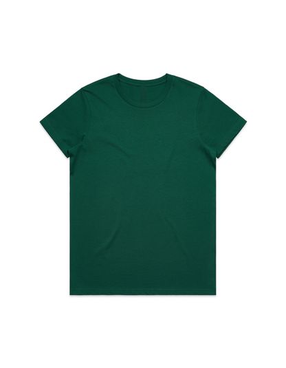 PROTECT SERVE CONQUER LADIES TEE - BLACK LOGO