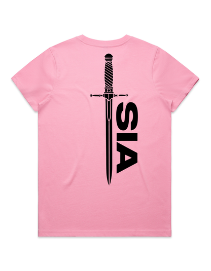 BAYONET LADIES TEE - Black logo