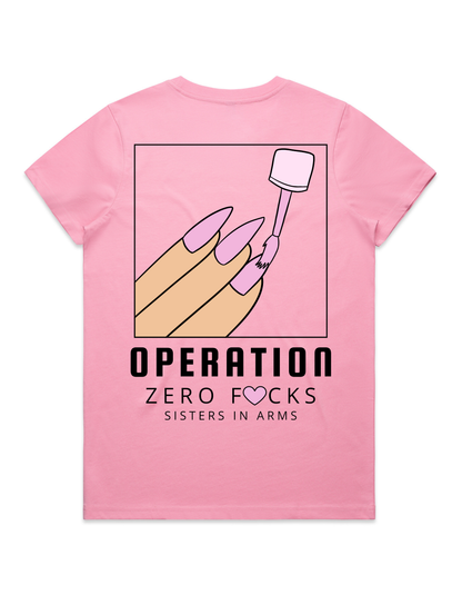 ZERO FCKS LADIES TEE