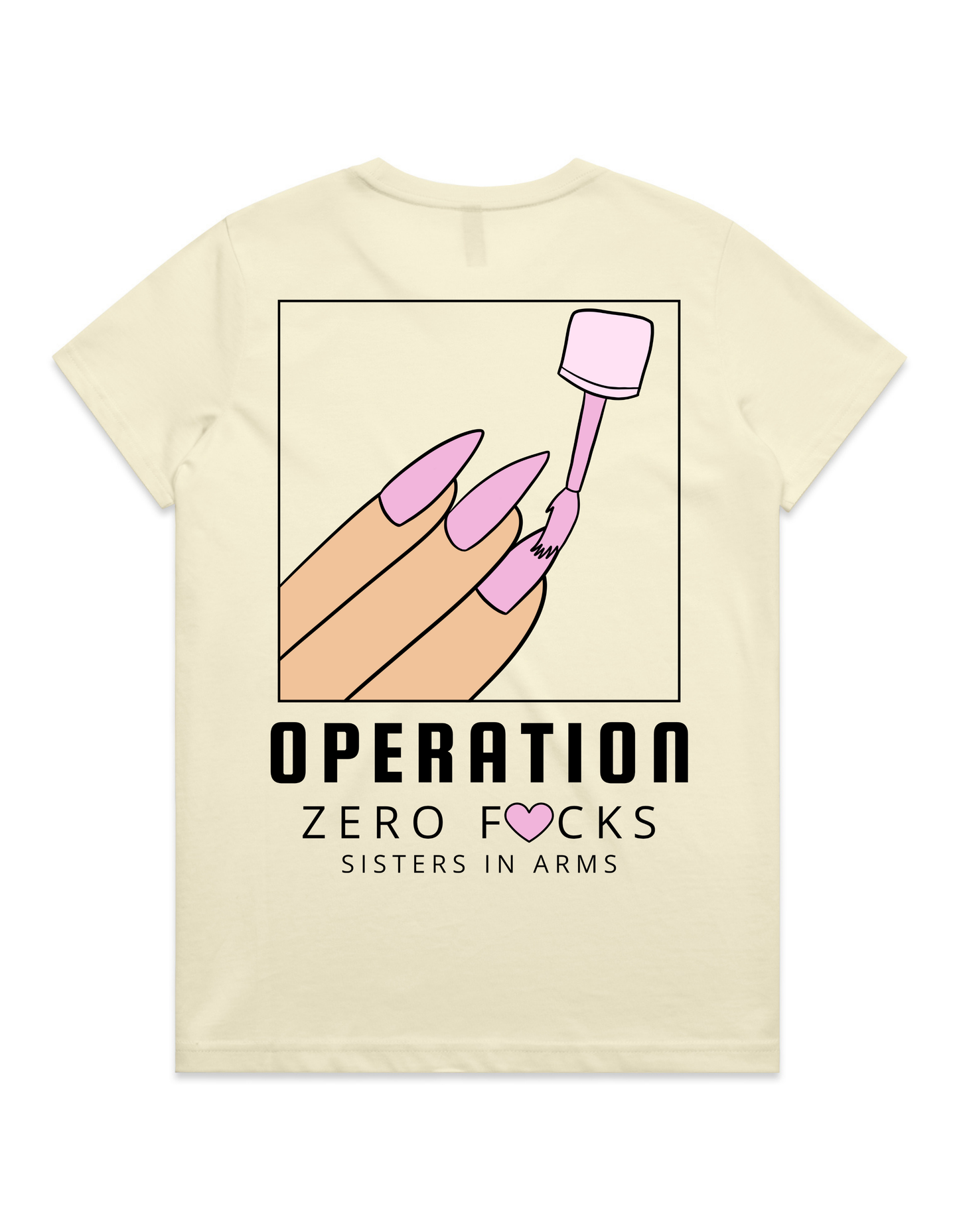 ZERO FCKS LADIES TEE