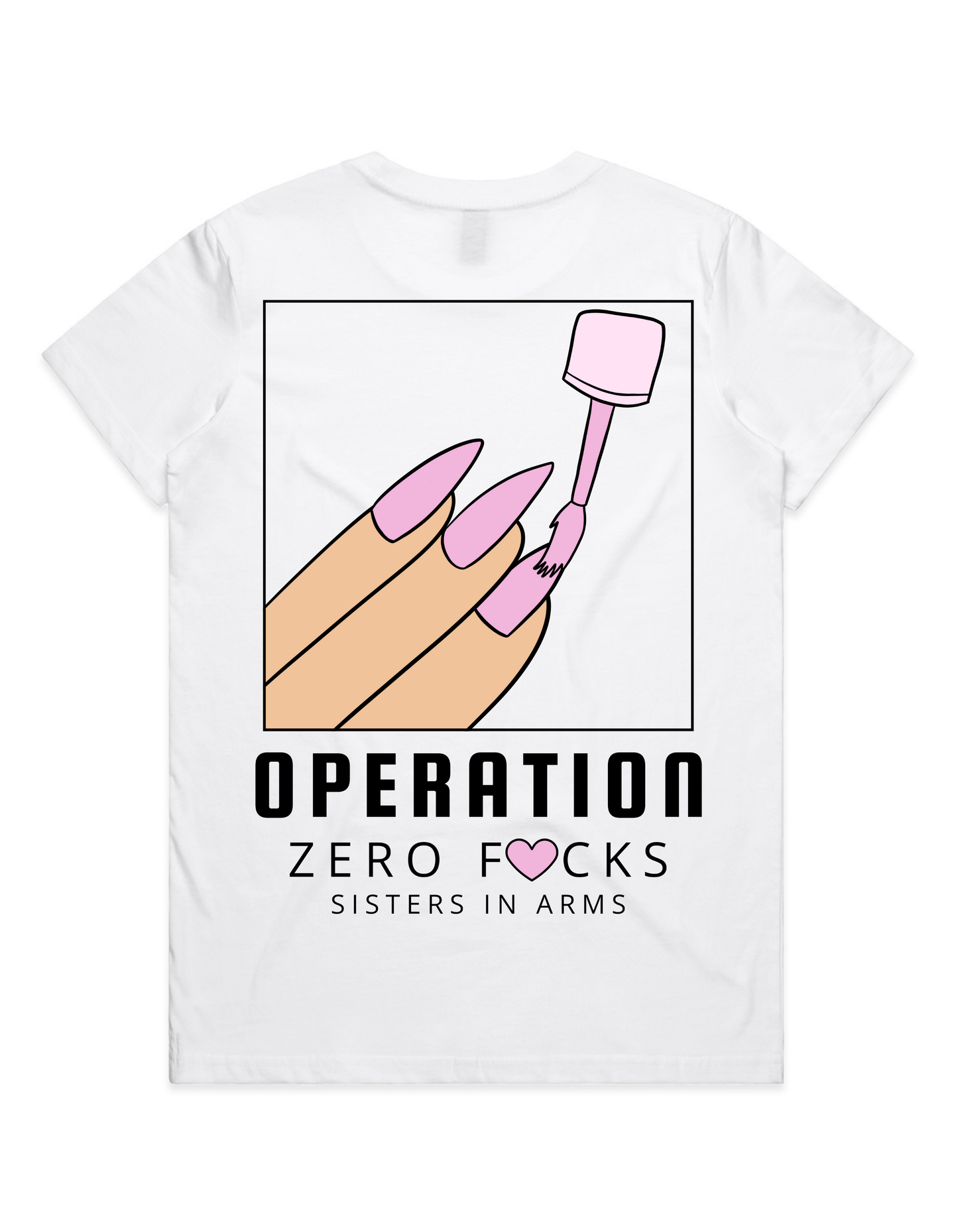 ZERO FCKS LADIES TEE
