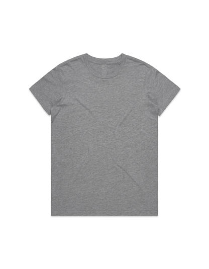 PROTECT SERVE CONQUER LADIES TEE - BLACK LOGO