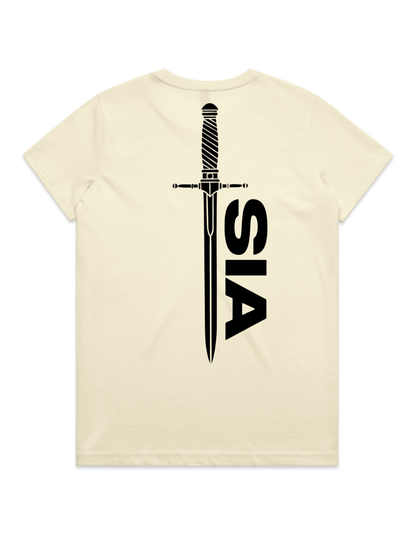 BAYONET LADIES TEE - Black logo