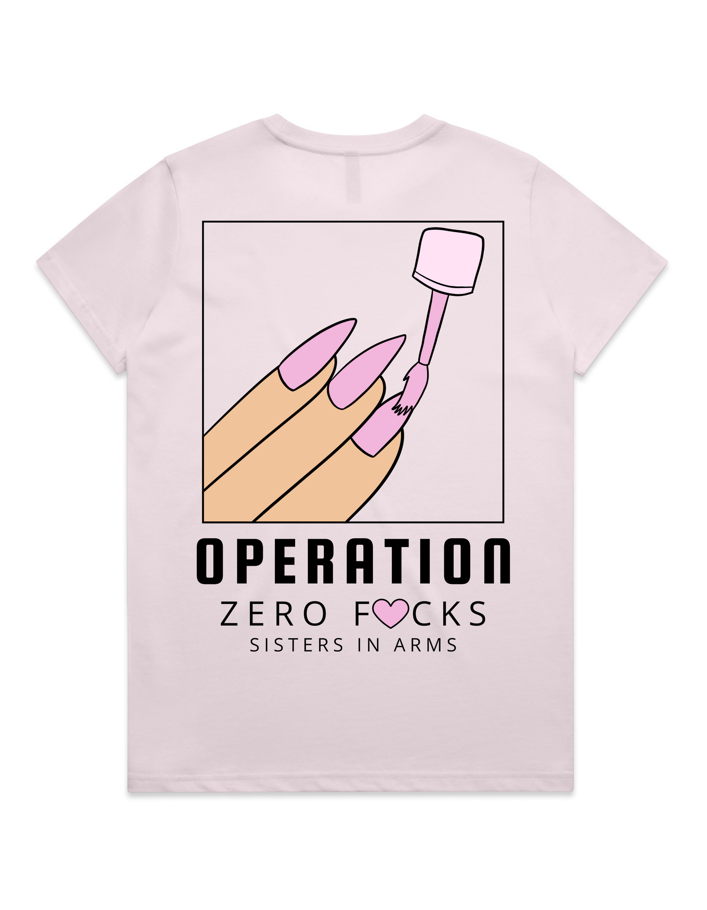 ZERO FCKS LADIES TEE