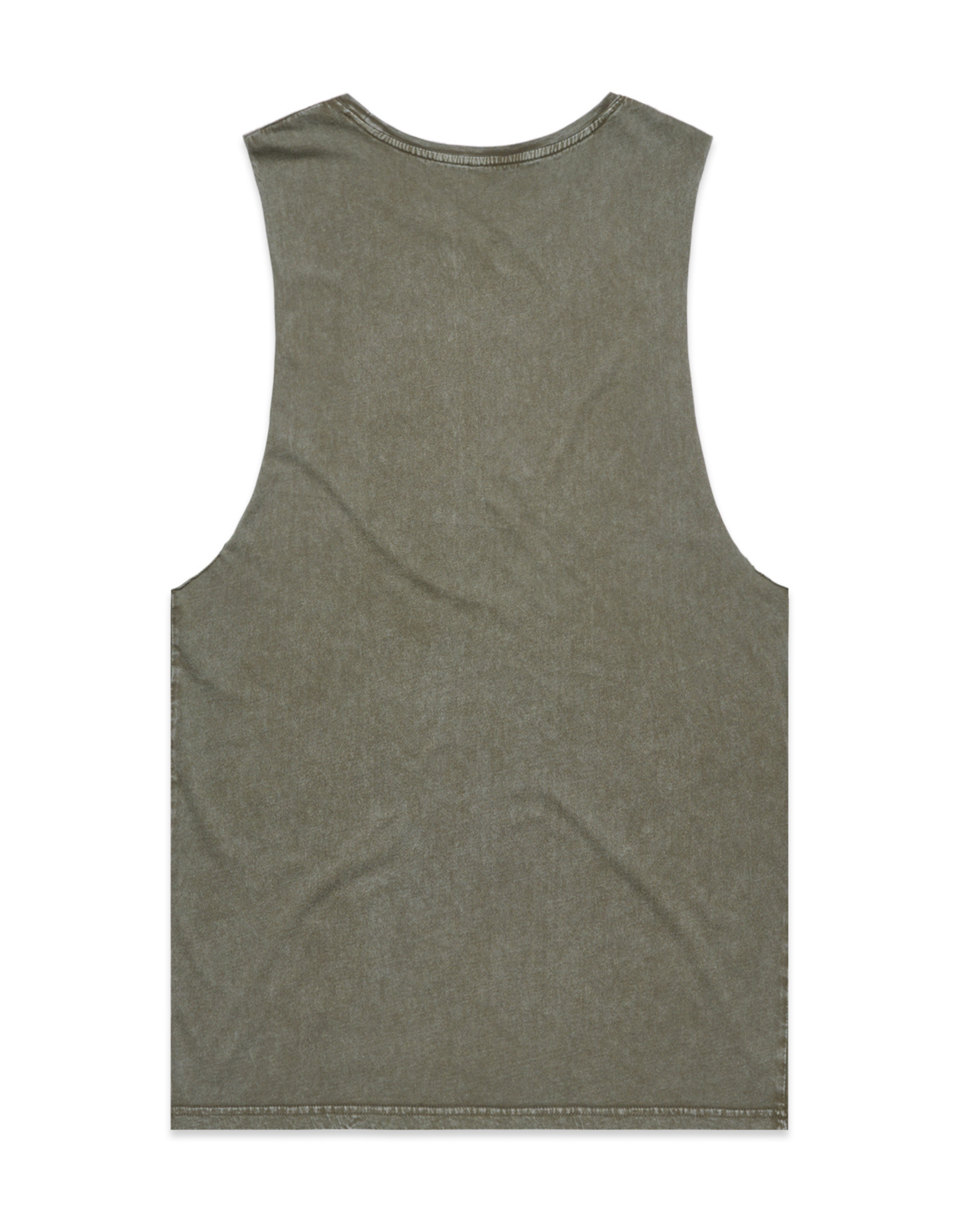 SCOPE STONE WASH TANK - WHITE