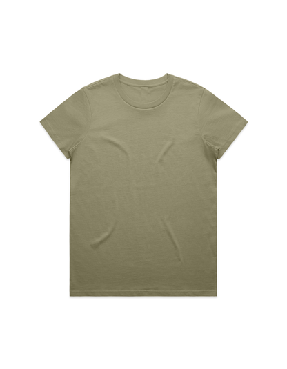 PROTECT SERVE CONQUER LADIES TEE - BLACK LOGO