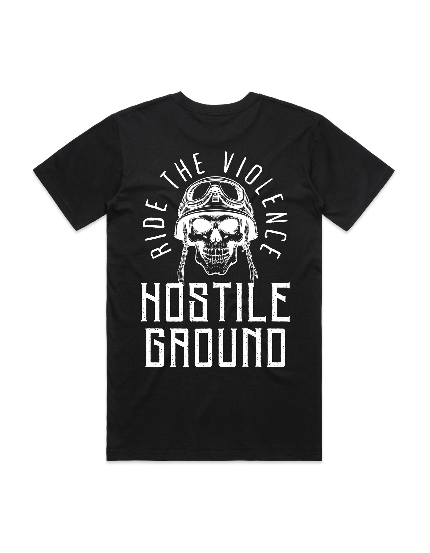 RIDE THE VIOLENCE TEE - WHITE