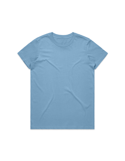 PROTECT SERVE CONQUER LADIES TEE - BLACK LOGO