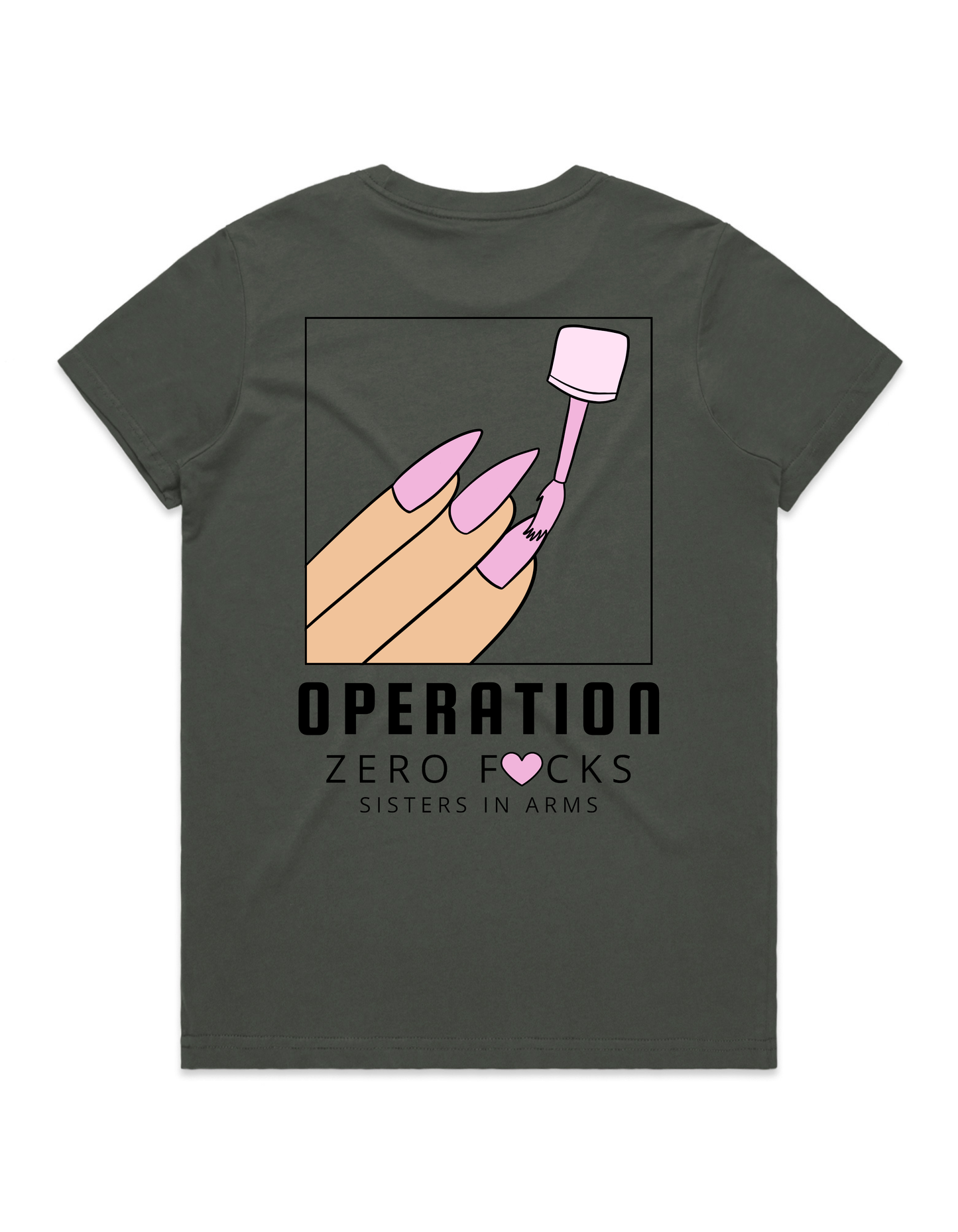 ZERO FCKS LADIES TEE