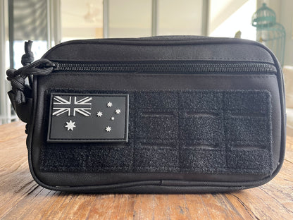 MORNING ROUTINE TOILETRIES BAG - KHAKI / GREEN / BLACK / BLACK CAM