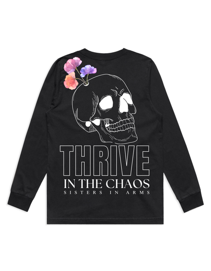 Thrive In The Chaos Heavy Long Sleeve Tee