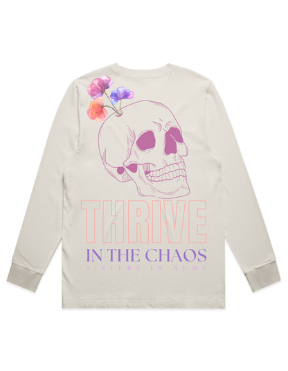 Thrive In The Chaos Heavy Long Sleeve Tee