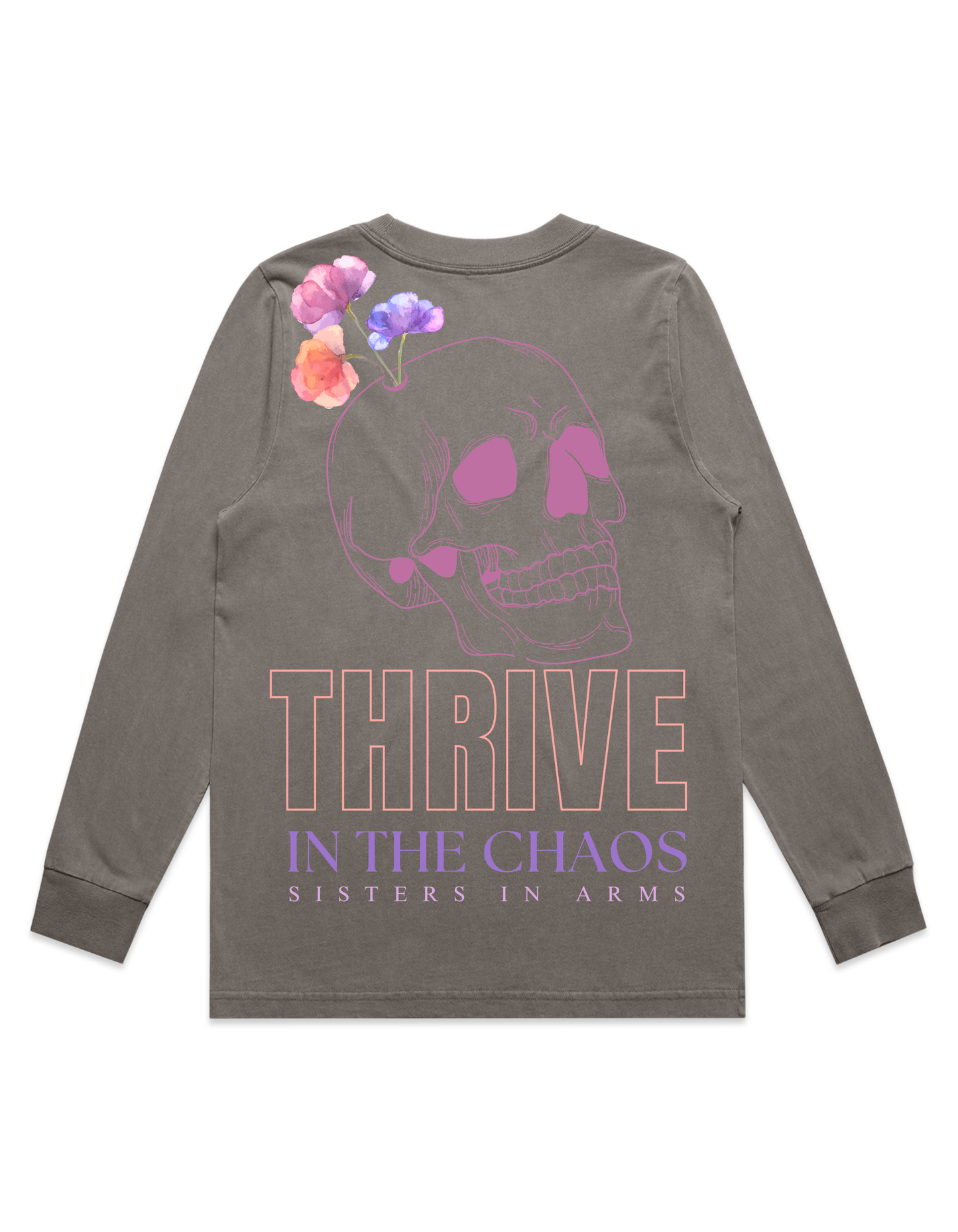 Thrive In The Chaos Heavy Long Sleeve Tee
