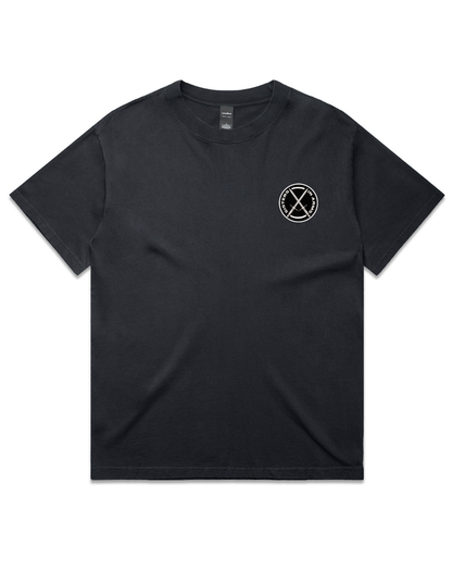 Service Heavy Faded Oversized Tee