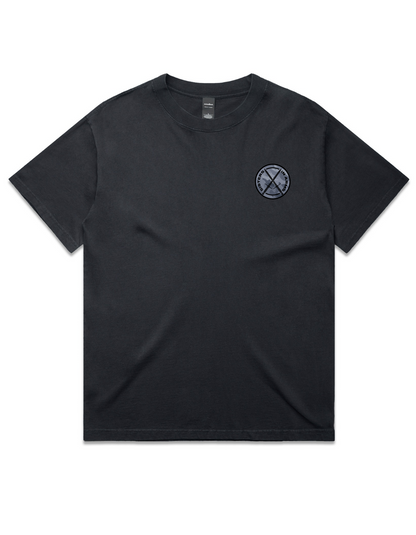 Service Heavy Faded Oversized Tee