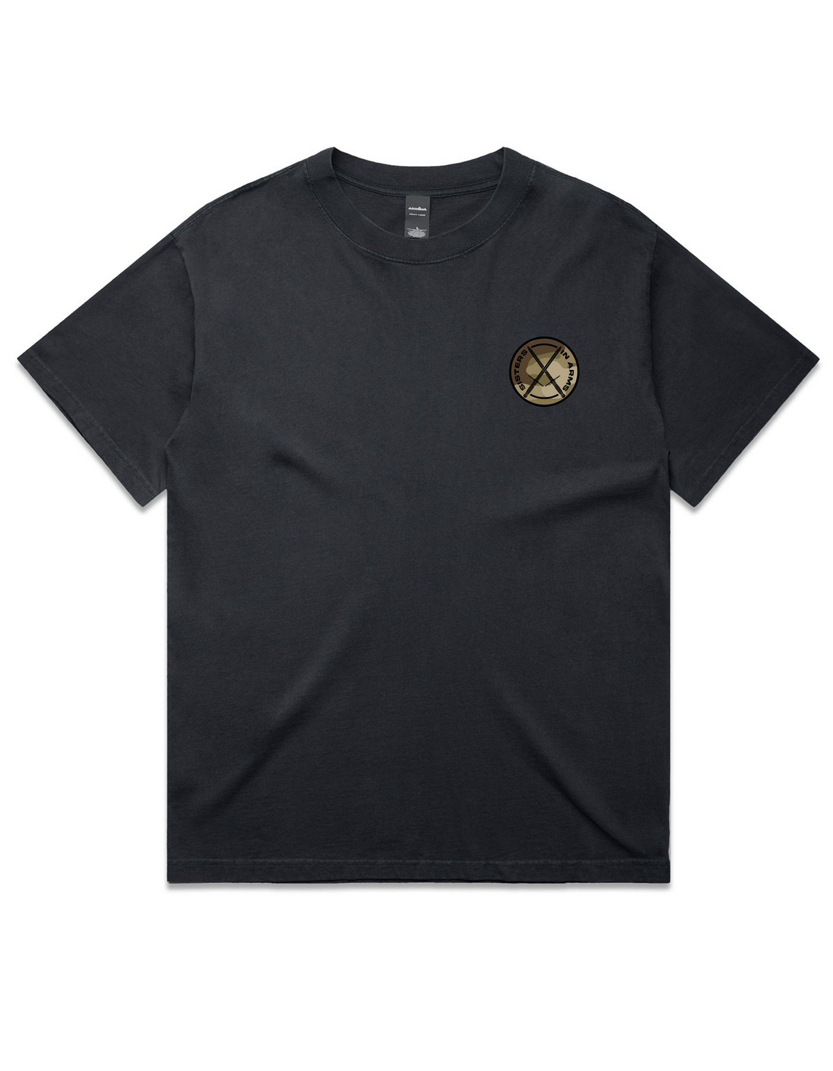 Service Heavy Faded Oversized Tee