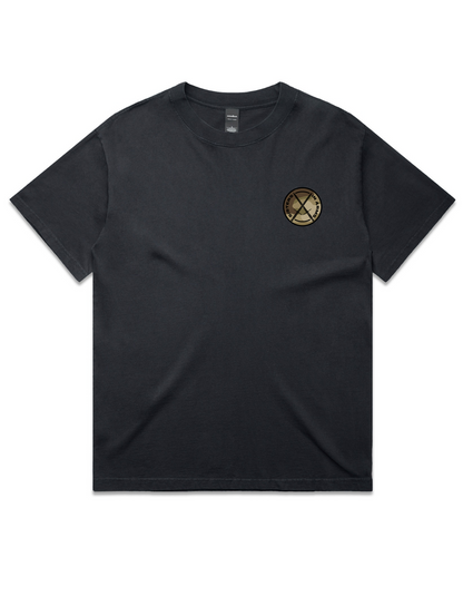 Service Heavy Faded Oversized Tee