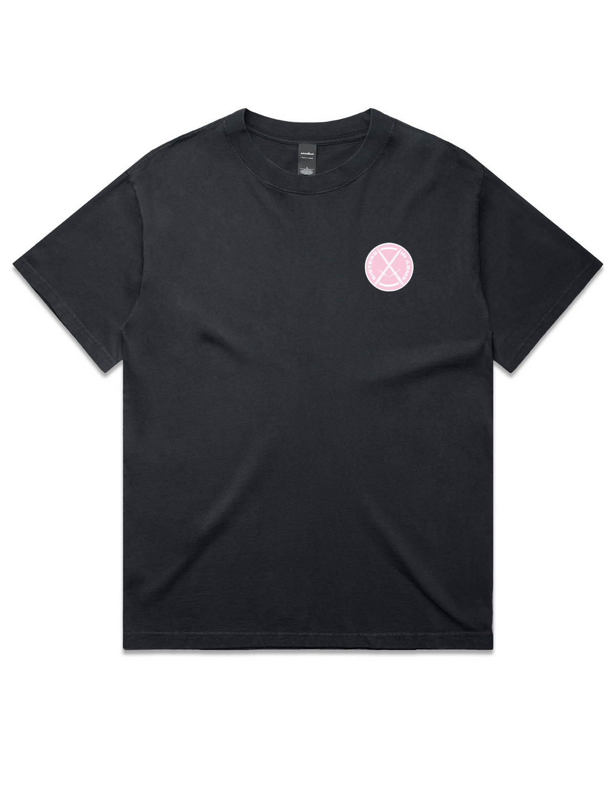 Service Heavy Faded Oversized Tee