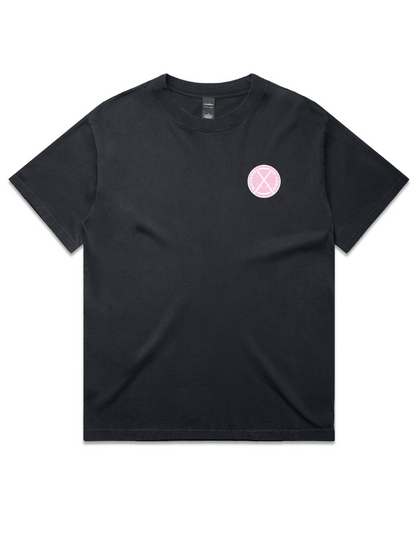 Service Heavy Faded Oversized Tee