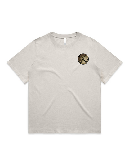 Service Heavy Faded Oversized Tee