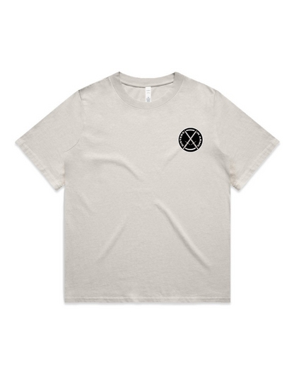 Service Heavy Faded Oversized Tee