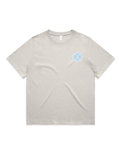 Service Heavy Faded Oversized Tee