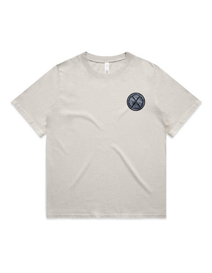 Service Heavy Faded Oversized Tee