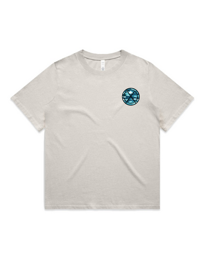 Service Heavy Faded Oversized Tee