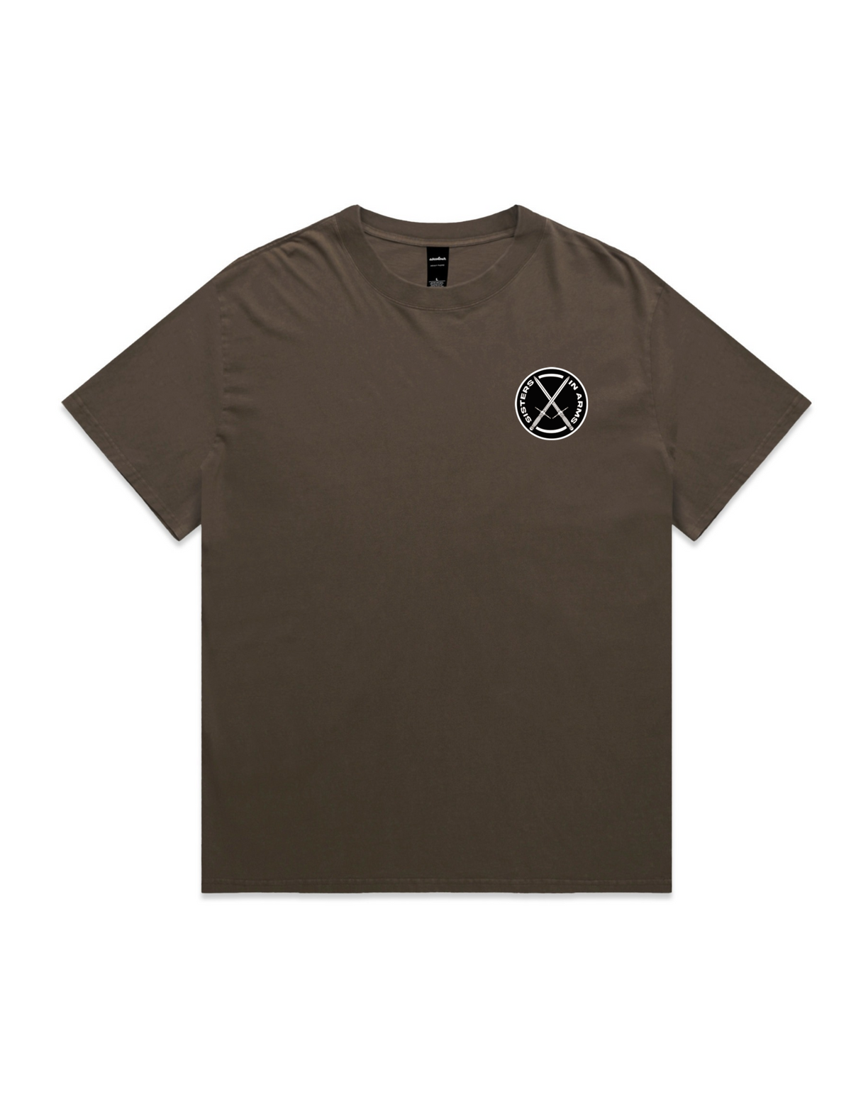 Service Heavy Faded Oversized Tee