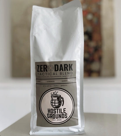 Zero Dark Tactical Blend Coffee Beans - Whole