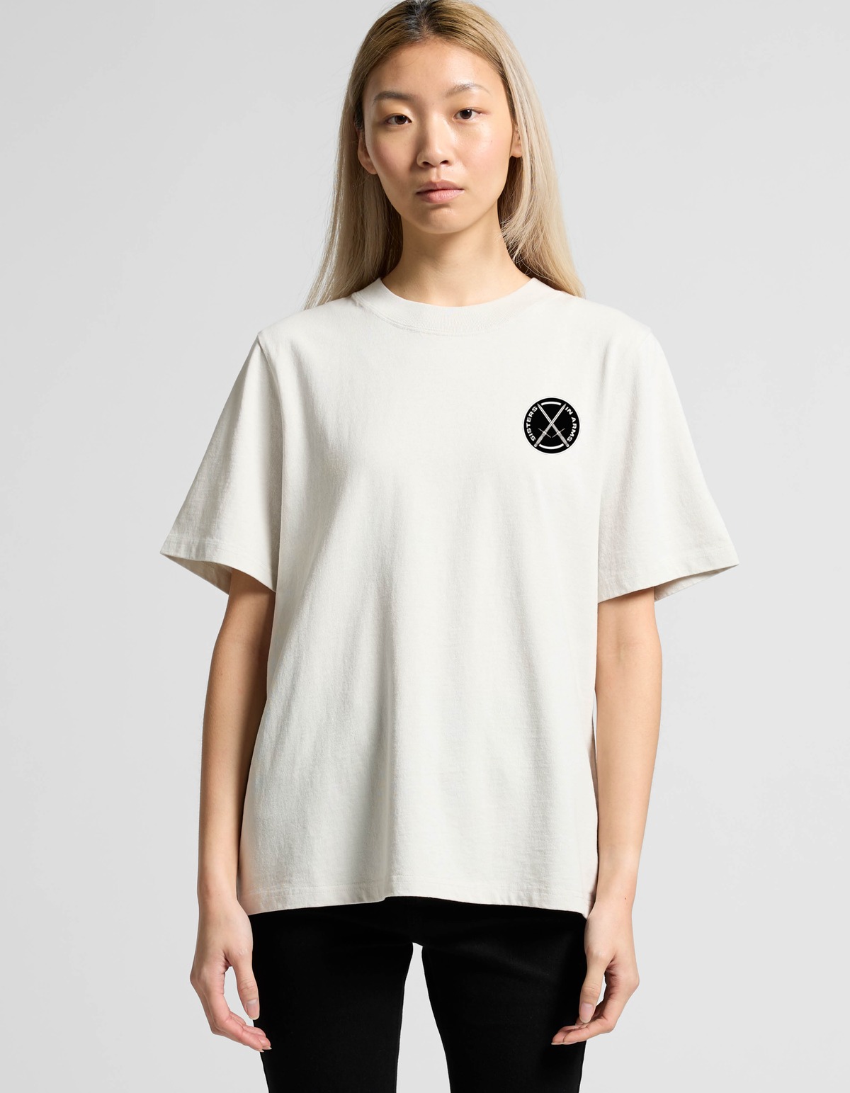 Service Heavy Faded Oversized Tee