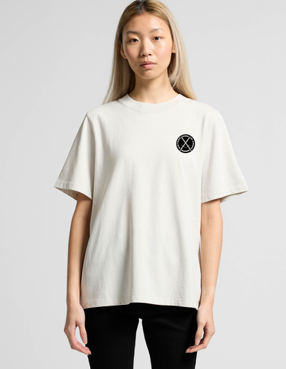Service Heavy Faded Oversized Tee