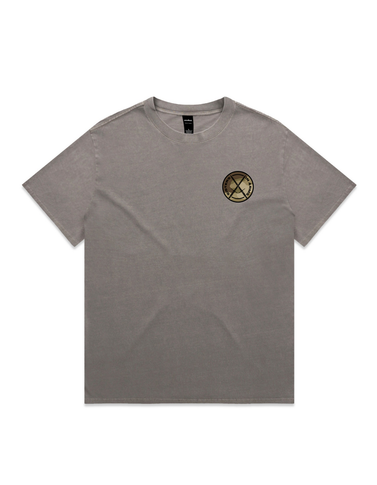 Service Heavy Faded Oversized Tee